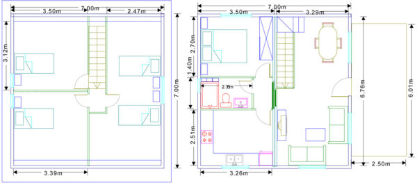 Modelo Málaga II 98m² - Imagen 2