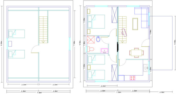 Modelo Málaga II 119m² - Imagen 2
